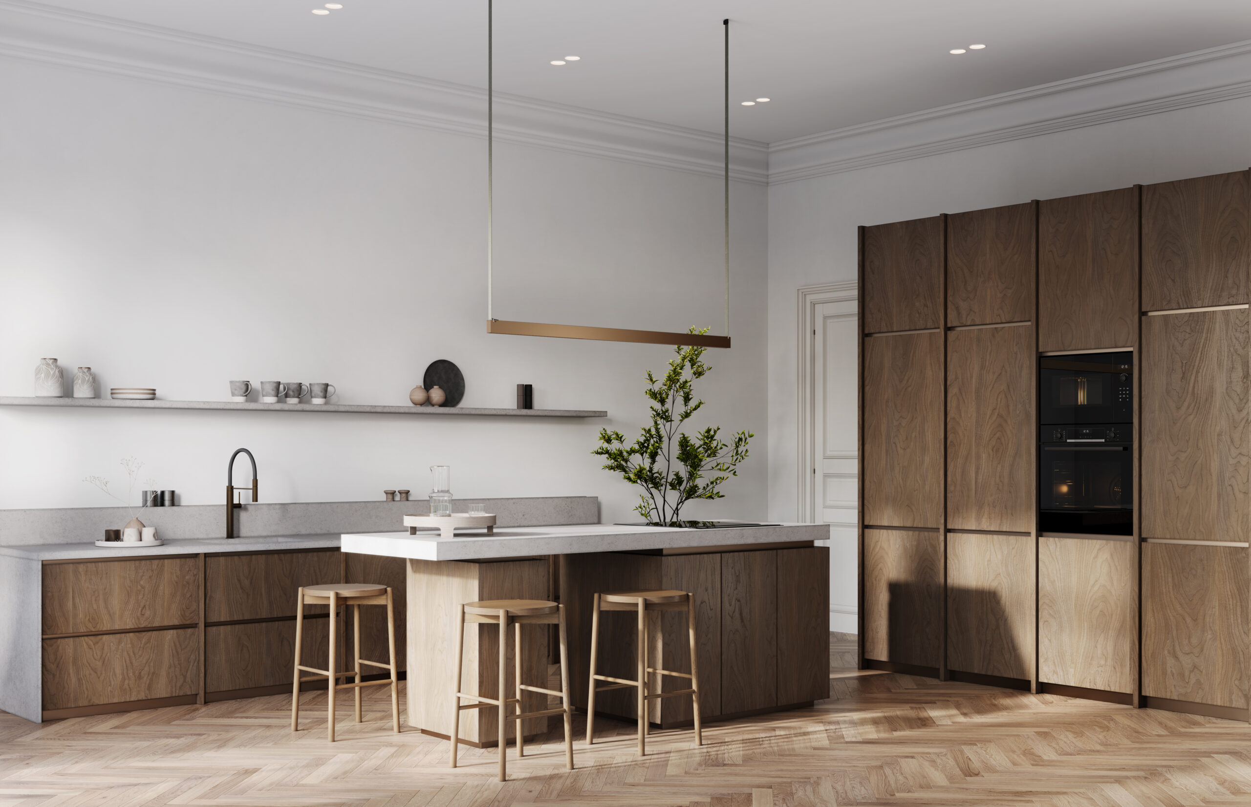 Minimalist Scandinavian Kitchen